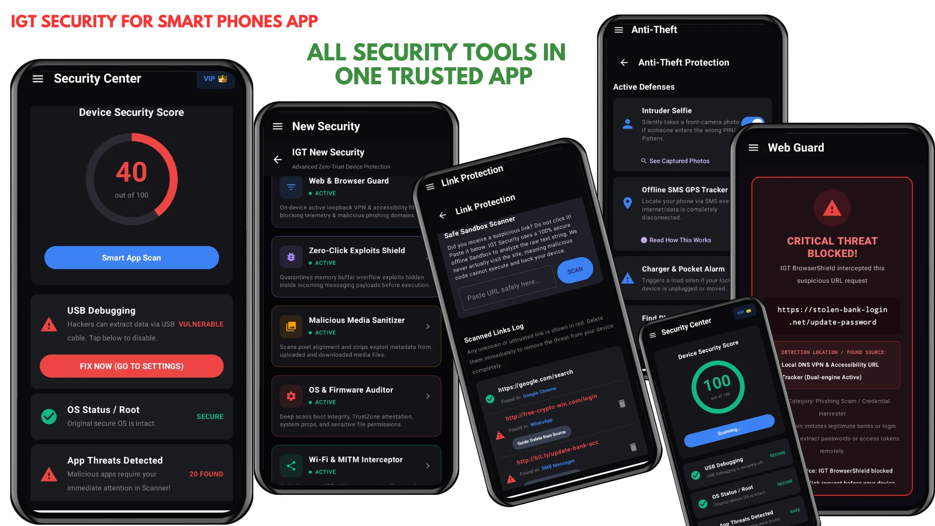 IGT Security for Smart Phones screenshot