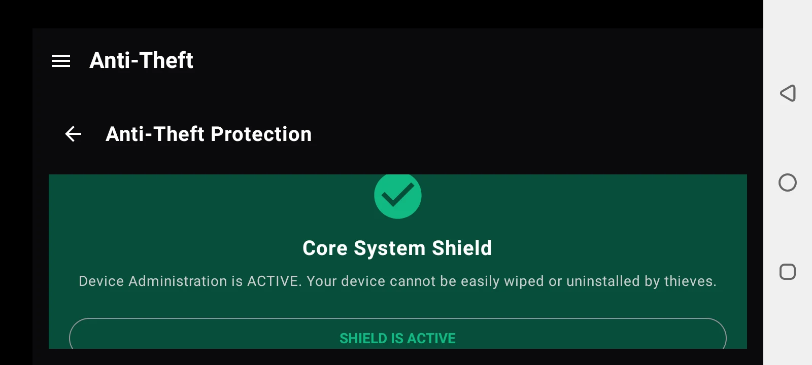 IGT Security for Smart Phones screenshot